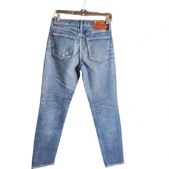 MOUSSY VINTAGE Falkner Skinny Denim Jeans Dark Blue Size 26 - Picture 6 of 8